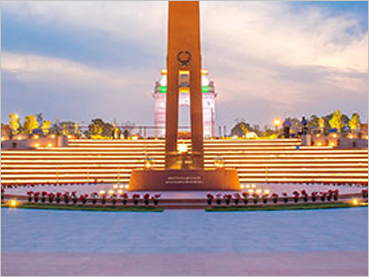 Amar Chakra with the Obelisk & Eternal Flame