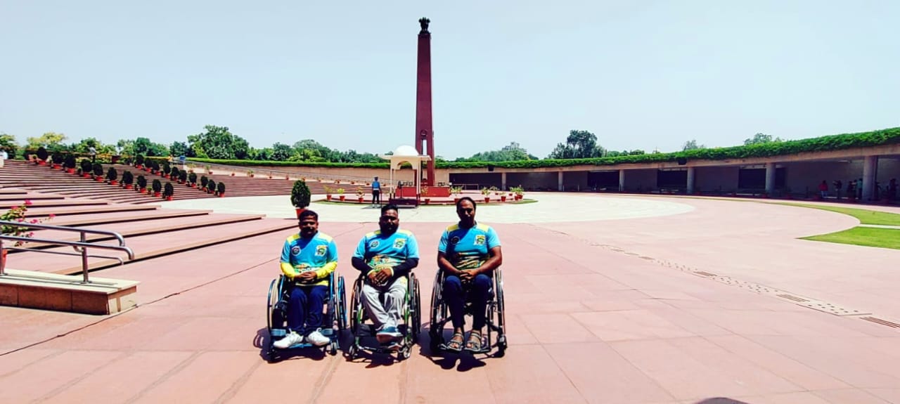 The specially-abled national cricketers visited NWM on 24 June 2022