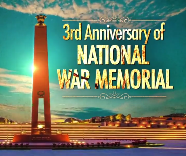 3rd Anniversary of National War Memorial